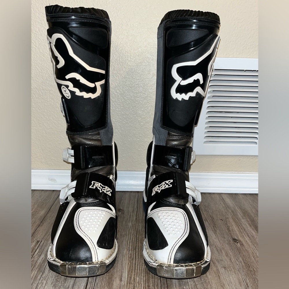 Fox forma riding Moto Dirtbike Boots Men's 11 BLACK